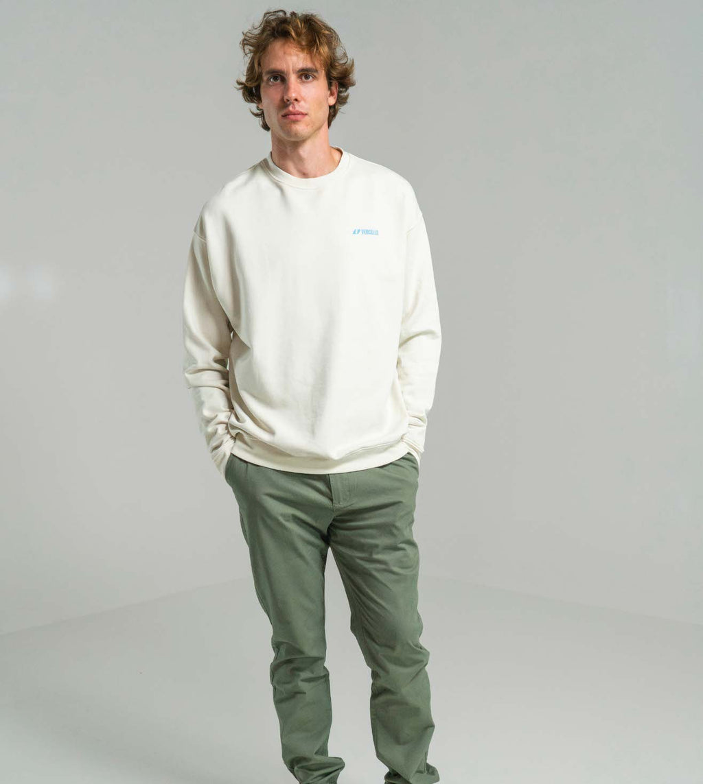 Sudadera Basecamp Blanco Roto