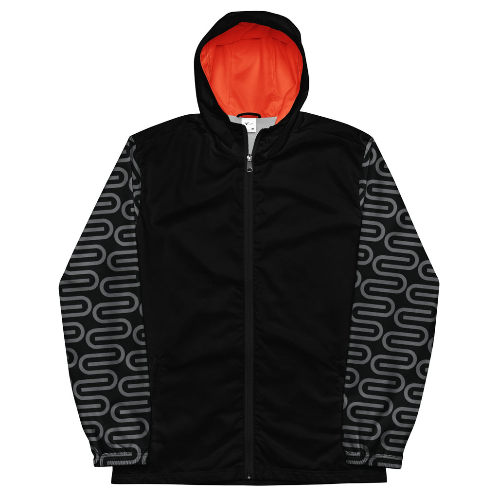 Logo Pattern Windbreaker