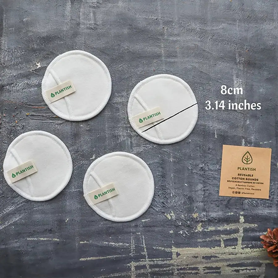 Reusable Cotton Rounds - Bamboo Cotton